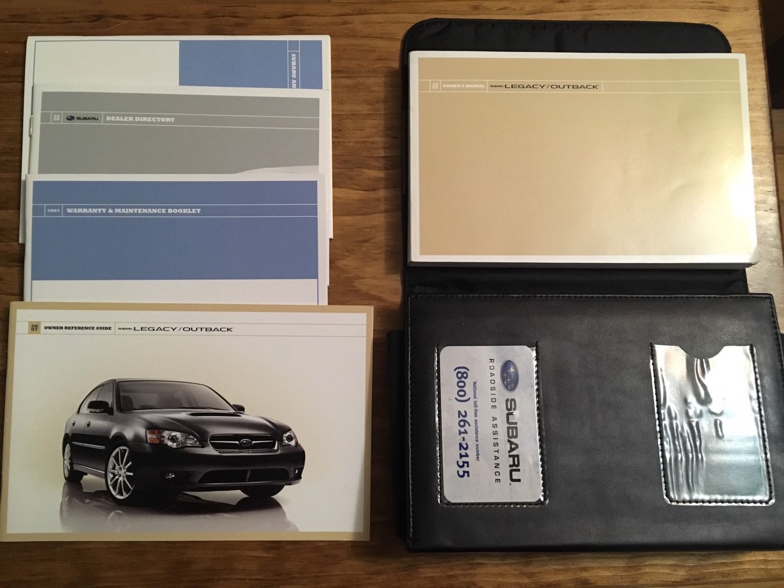 2012 subaru outback warranty and maintenance booklet