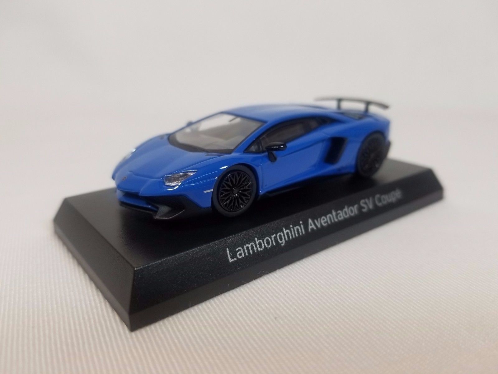1:64 Kyosho Lamborghini Minicar Collection Aventador LP750-4 SuperVeloce SV Blue