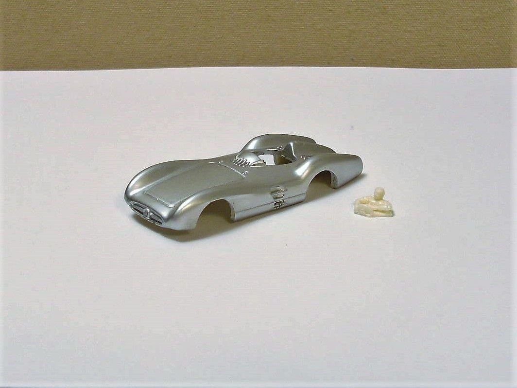 custom resin 1/64th ford p-68 ho slot car body for jag tr3 chassis 