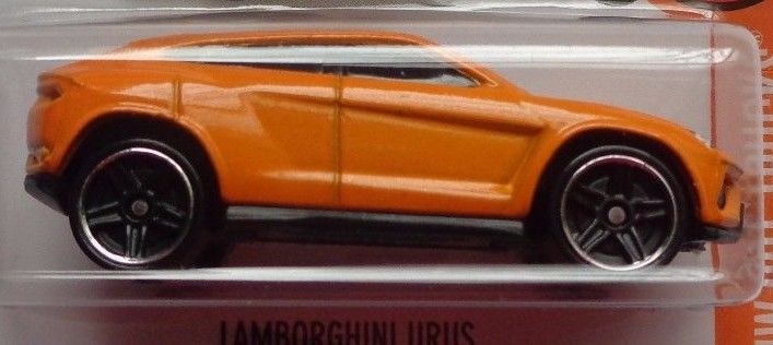 2016 Hot Wheels HW HOT TRUCKS 2/10 Lamborghini Urus 142/250 Orange Version