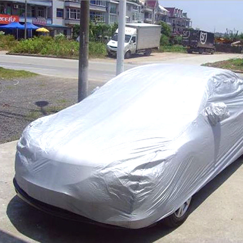 Full Car Cover For SUV Van Truck WaterProof In Out Door Dust UV Ray Rain Snow YX 