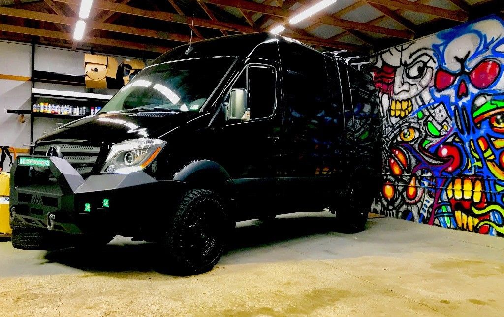 Used 2017 Mercedes-Benz Sprinter 4X4 PASSENGER VAN - - ONE OF A KIND! 2017 MERCEDES BENZ SPRINTER 144" 4X4 PASSENGER VAN 2018-2019 in stock and for - 24CarShop.com