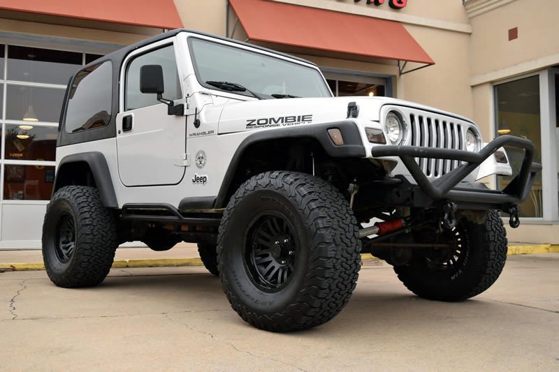 Used 2002 Jeep Wrangler X Sport Utility 2-Door 2002 Jeep Wrangler Custom  4x4, Lift Kit, Custom Wheels, Hardtop, Zombie Graphics 2022 2023 is in  stock and for sale - Price & Review 2022 2023