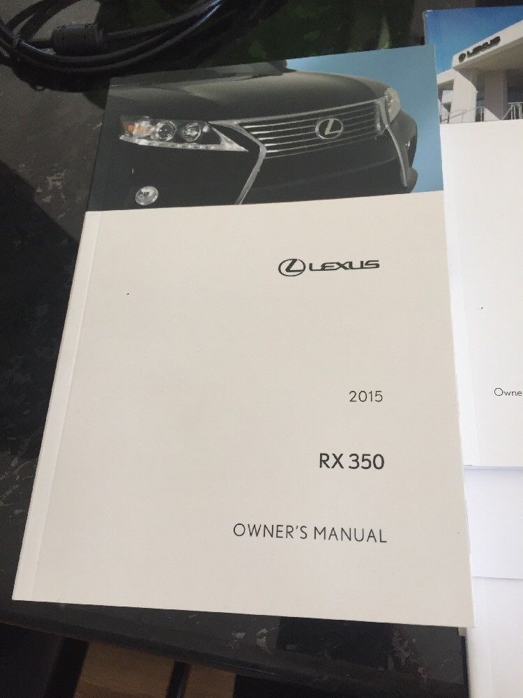 Used 2015 Lexus RX 350 Owners Manual 2022 2023 is in stock and for sale