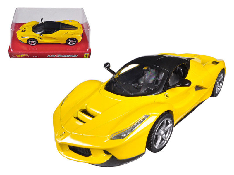 ANAA-BLY63-Ferrari Laferrari F70 Hybrid Yellow 1/24 Diecast Car Model ...
