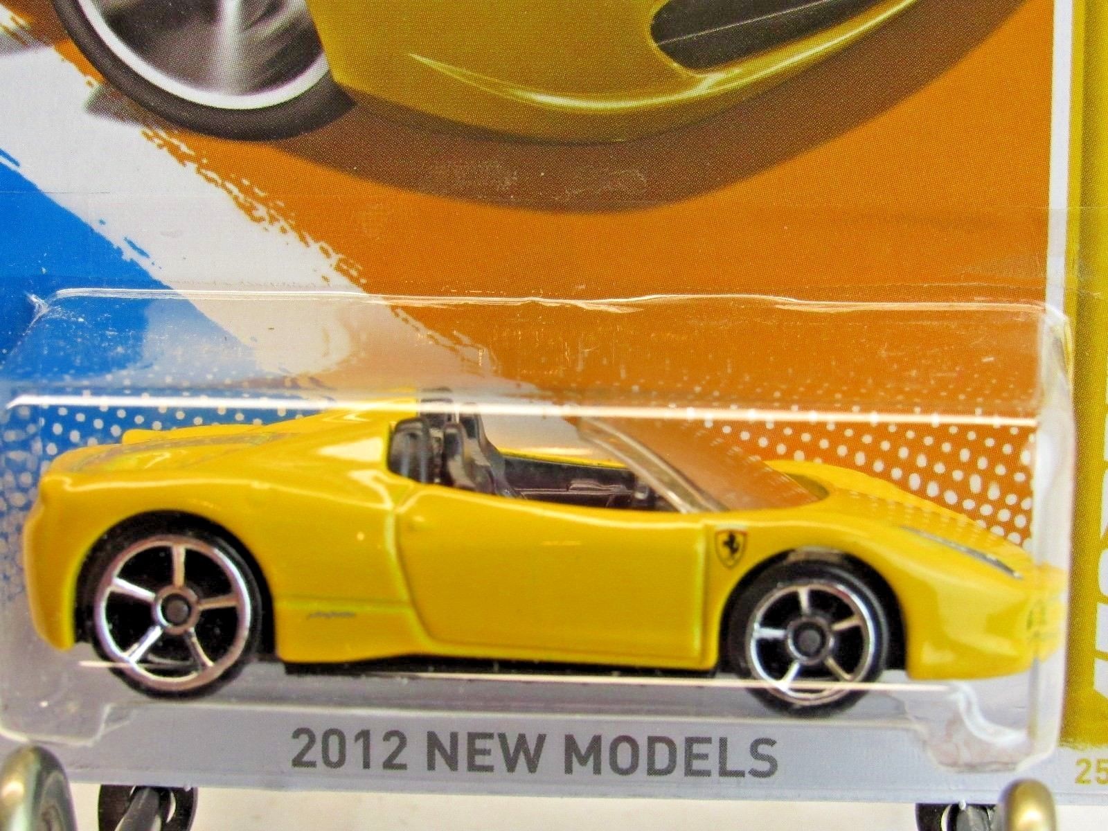 Hot Wheels Vhtf 2012 New Models Series Ferrari 458 Spider 2017