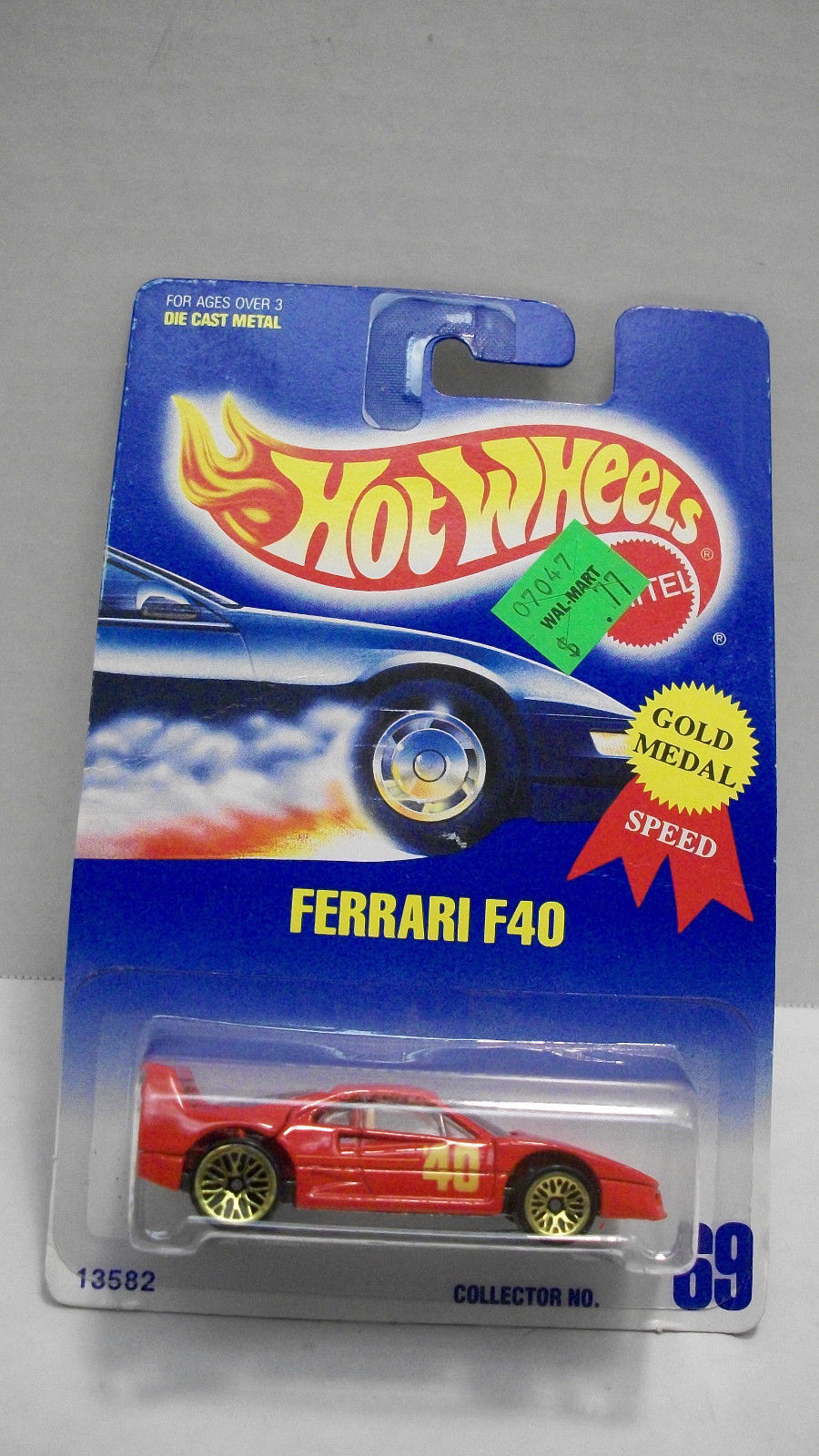 hot wheels ferrari f40 gold
