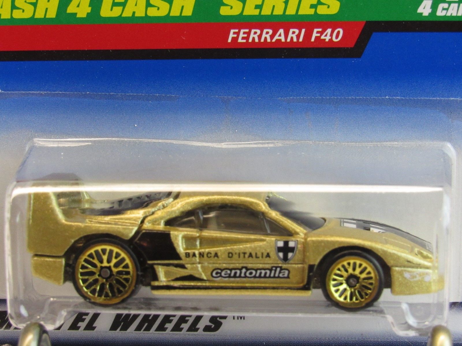 hot wheels dash 4 cash series ferrari f40